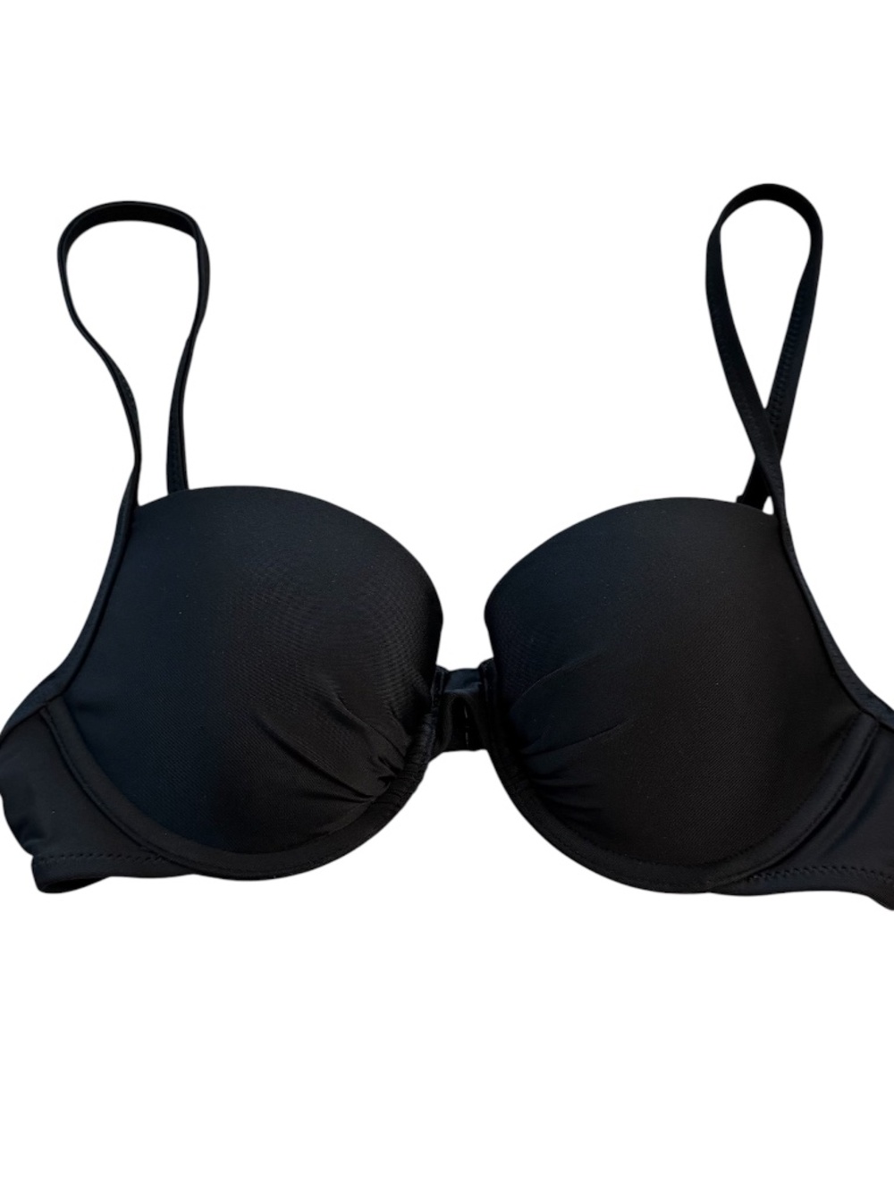 Aerie Women's Lightly Lined Black Underwire Bikini Top Sz 34B NWT